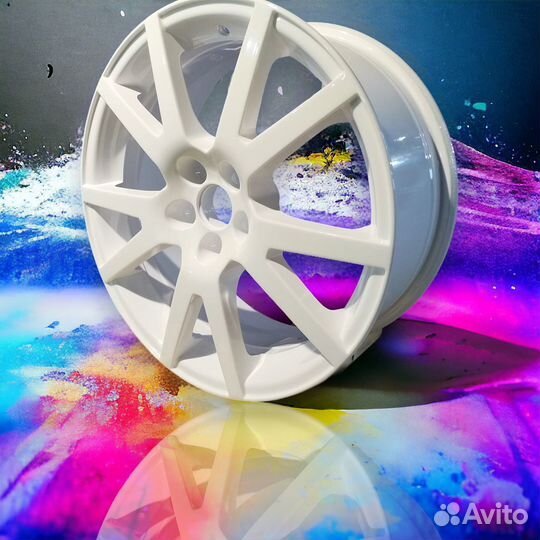 Порошковая покраска дисков пескоструйная обработка