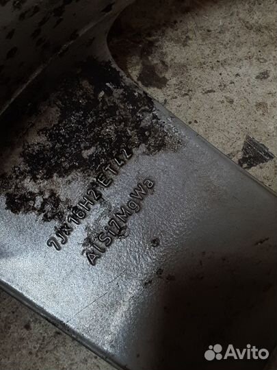 Диск литой запаска R16 Audi