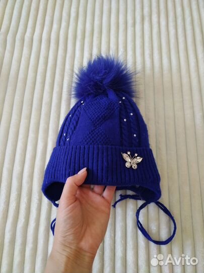 Шапка зимняя для девочки