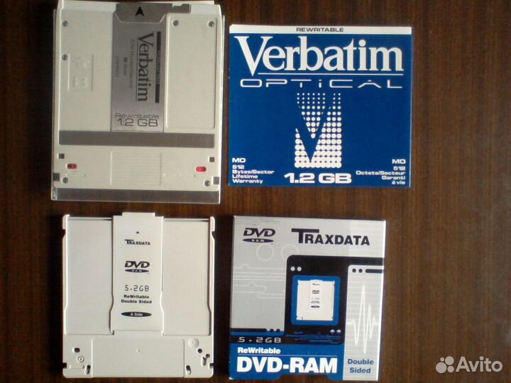 Диск dvd-ram, коробка для дискет