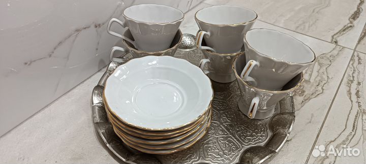 Кофейный сервиз, Фарфор СССР
