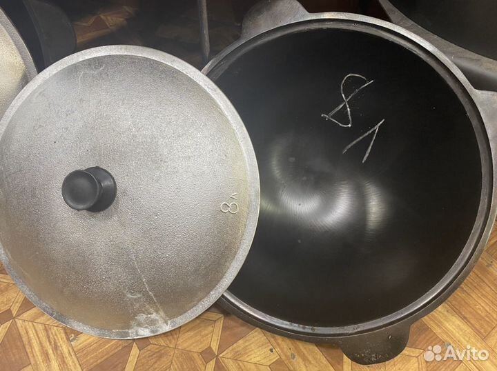 Казан Чугунный 8л.(доставка)