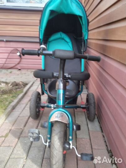 Детский велосипед с родительской ручкой