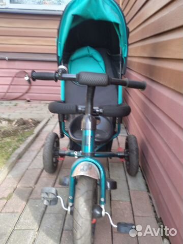 Детский велосипед с родительской ручкой
