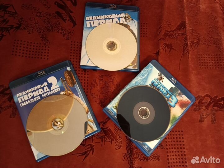 Ледниковый период 1-2-3, BlueRay