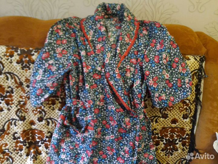 Халаты, платье ситцевые новые СССР