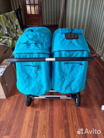 Коляска для двойни Bumbleride Indie Twin