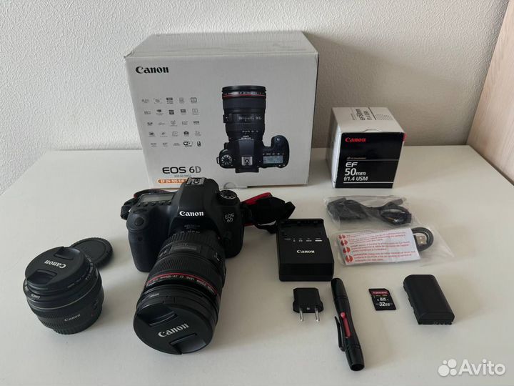 Canon EOS 6D + EF 24-105 f/4 + EF50mm f/1.4 USM