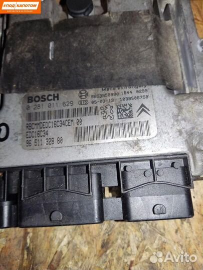 Блок управления двигателем Peugeot 308 9651132880