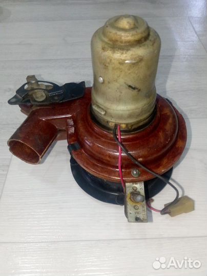 Улитка отопителя кабины газ-66 с электромотором