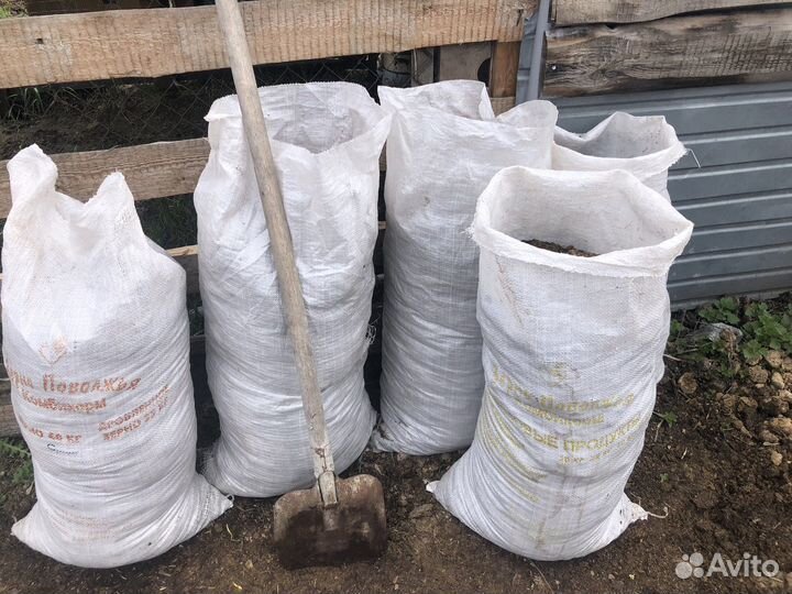 Навоз конский в мешках