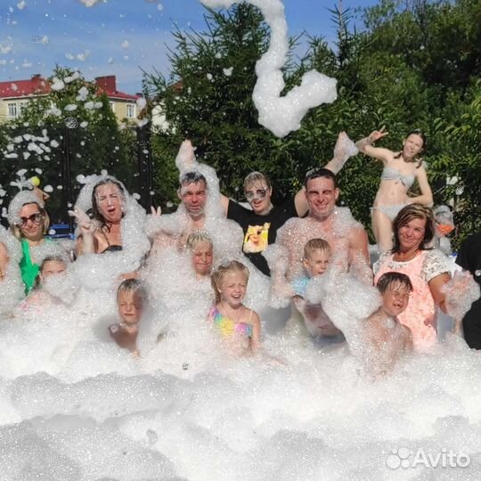 Аниматоры, Ведущий, пенная вечеринка, квест шоу