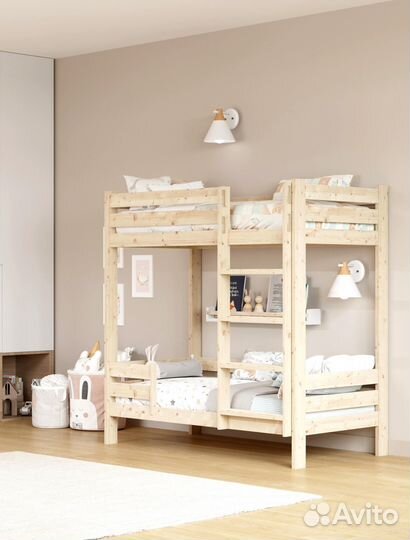 Двухъярусная кровать/Кровать в рассрочку