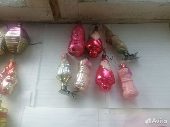 Елочные игрушки СССР