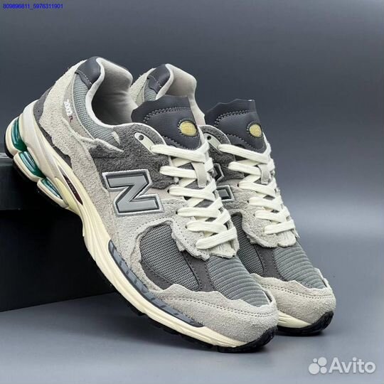 Кроссовки New Balance 2002R Светлые (Арт.83167)