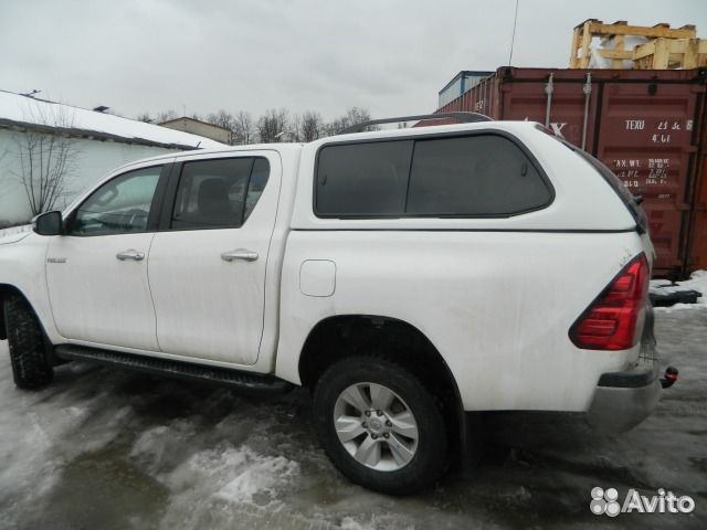 Кунг TF tops S1 toyota hilux NEW 2016+ В цвете 1D6