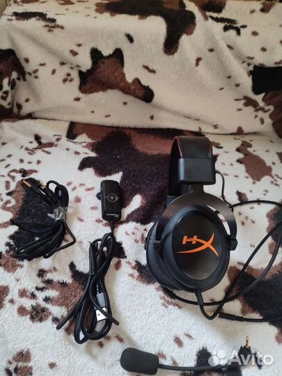 Игровые наушники hyperx cloud core