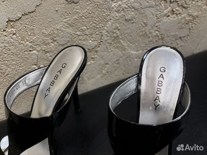 Туфли Gabbay, натур лаковая кожа, 37 разм