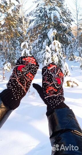 Варежки подарок