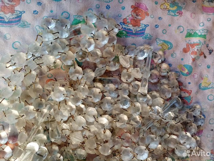 Хрустальные подвески-СССР- (комплект)