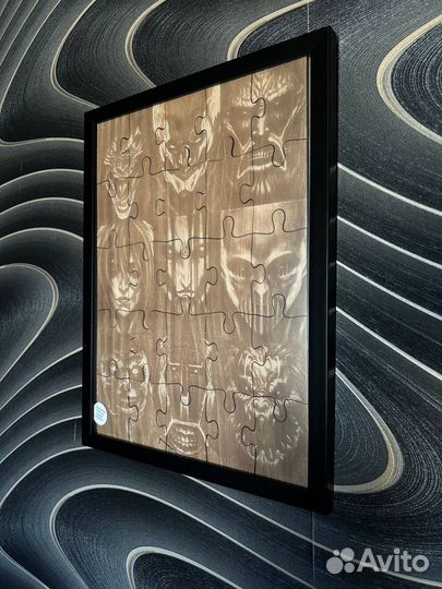 Деревянные пазлы Аниме Атака титанов