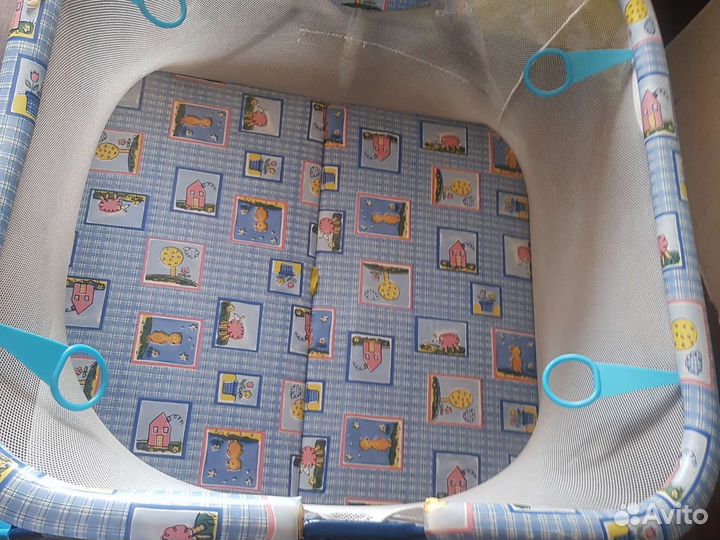 Детский манеж б/у большой