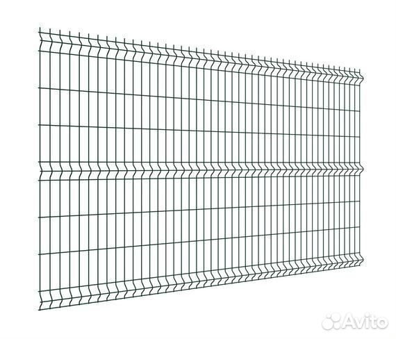 Ограждения 3Д Панель Medium 1,53х2,5 RAL 8017 GL