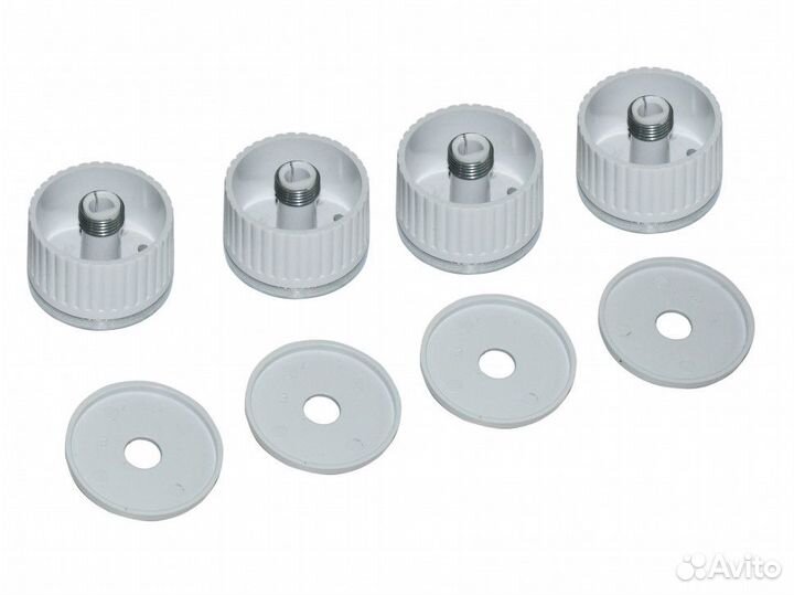 Ручка варочной поверхности белая