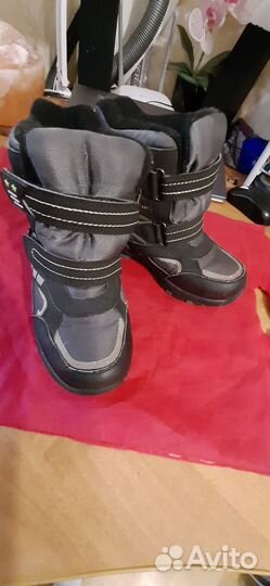 Сапожки детские зимние на мальчика
