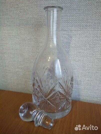 Штоф графин хрусталь и стекло