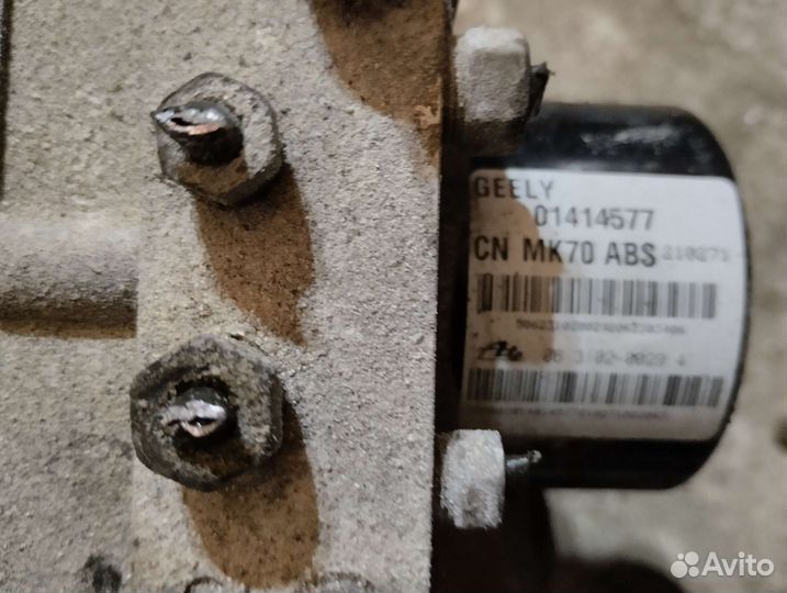 Блок абс geely мк cross