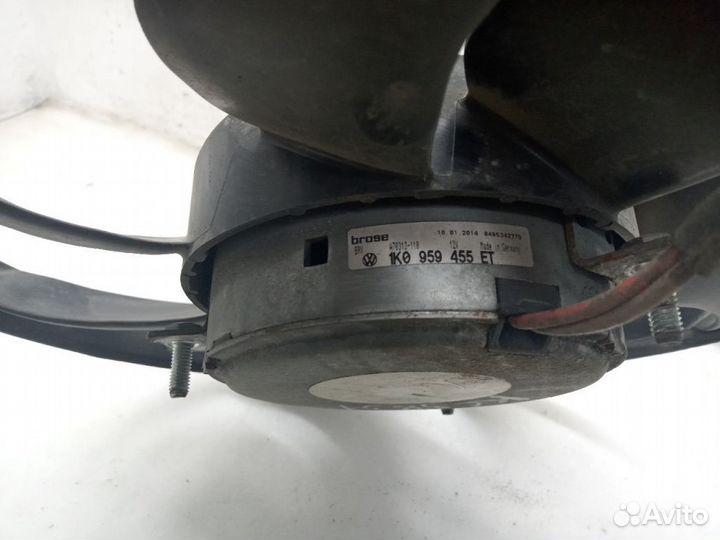 Вентилятор охлаждения volkswagen passat CC Кондиционера