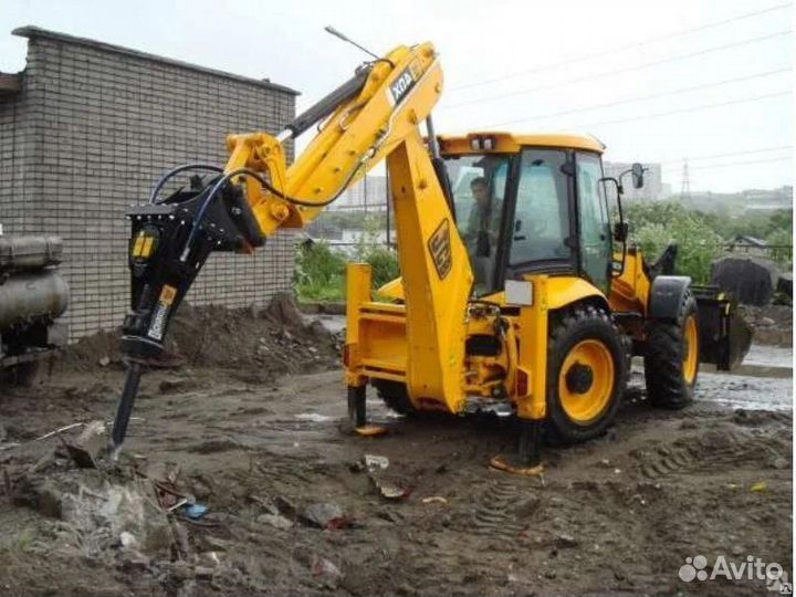 Услуги экскаватора погрузчика