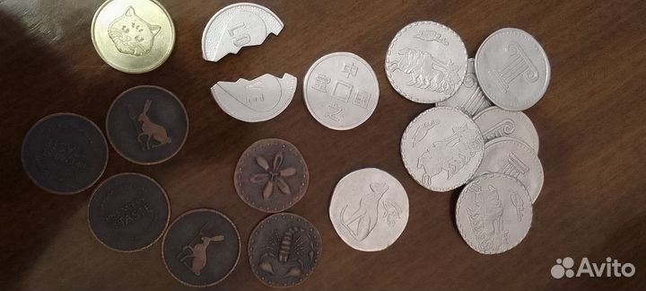 Монетки от магнита