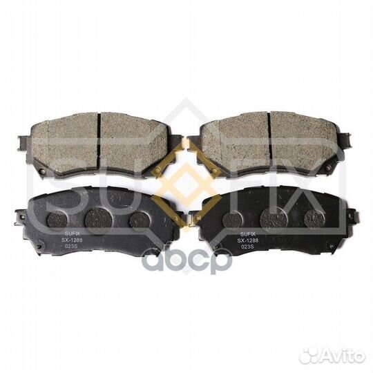 Колодки тормозные дисковые перед прав/лев