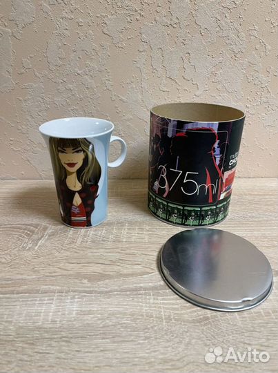 Кружка бокал керамический 375 мл в подарок новая