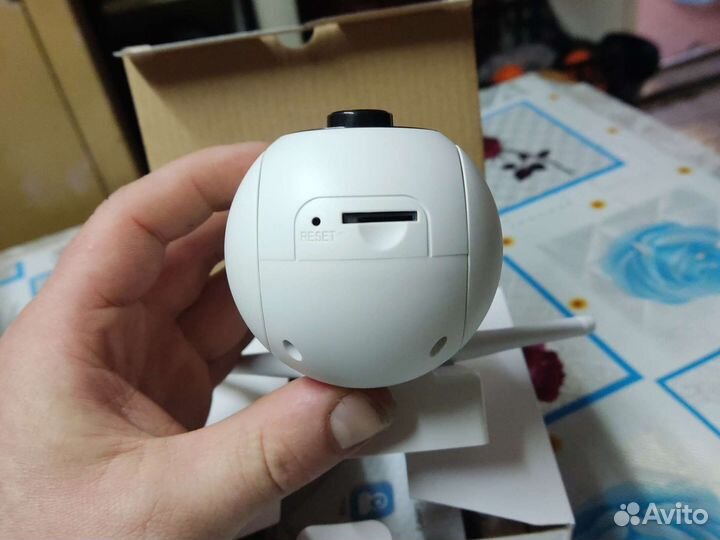 Поворотная камера Wi-Fi, MicroSD