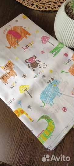 Отрез ткани хлопок