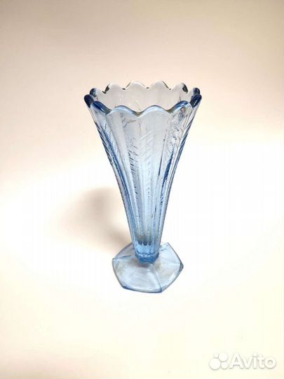 Ваза стекло СССР винтаж