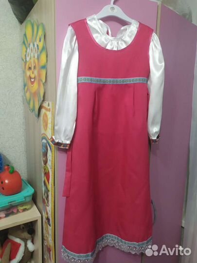 Костюм Машеньки размер 116- 122 на 7лет