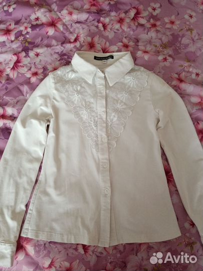 Школьные блузки для девочки 122-128