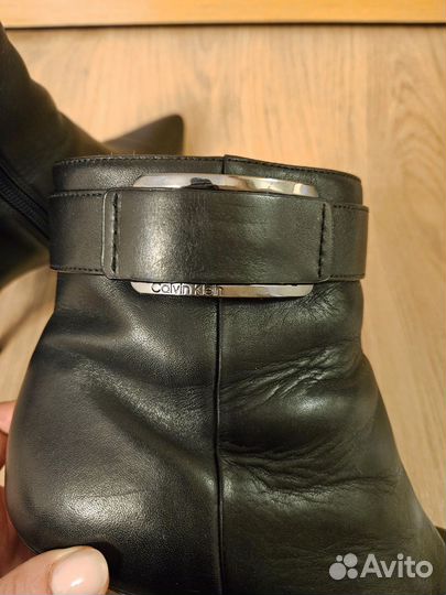 Полусапоги женские 37 размер натуральная кожа