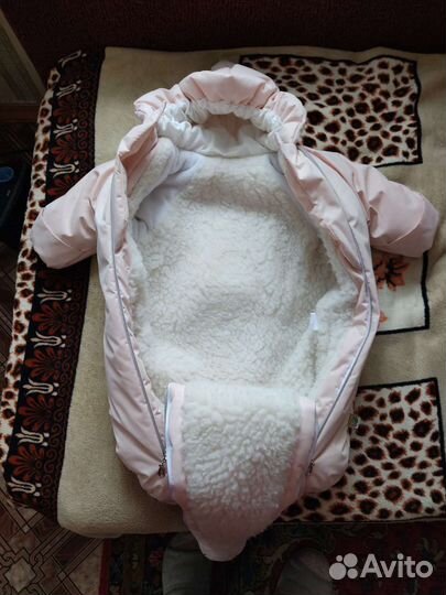 Конверт зимний на овчине