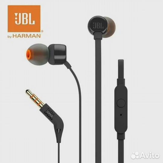 Проводные наушники JBL черные