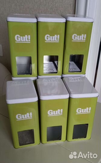 Банки для сыпучих продуктов