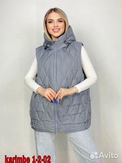 Жилетка женская большой размер66/76