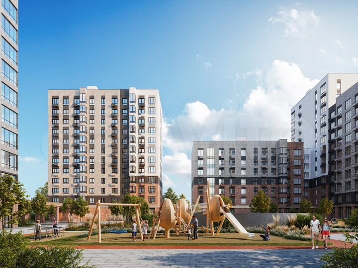 1-к. квартира, 34,4 м², 9/16 эт.