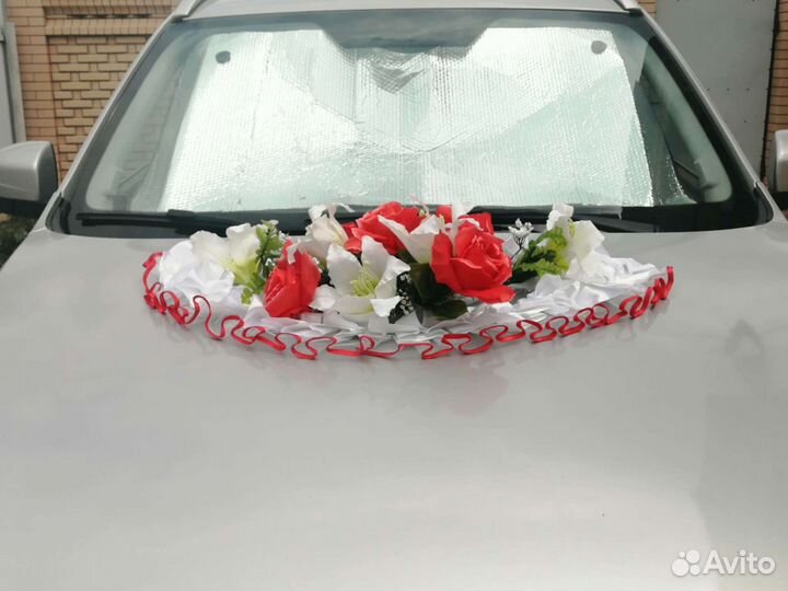 Украшения на свадебную машину
