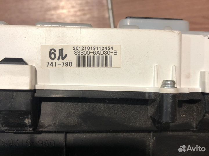 Спидометр на LC 200 нового образца