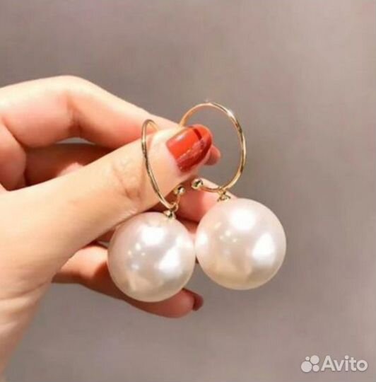 Новые серьги